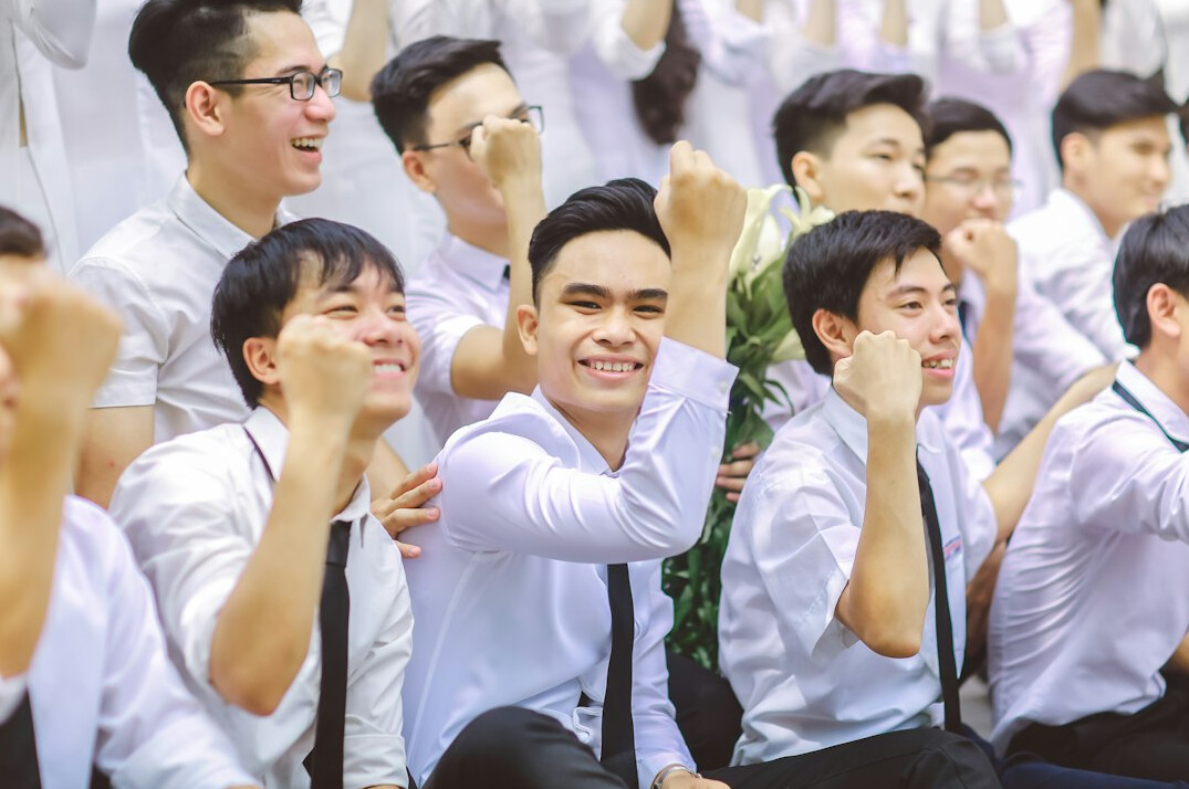 successful business team celebrating