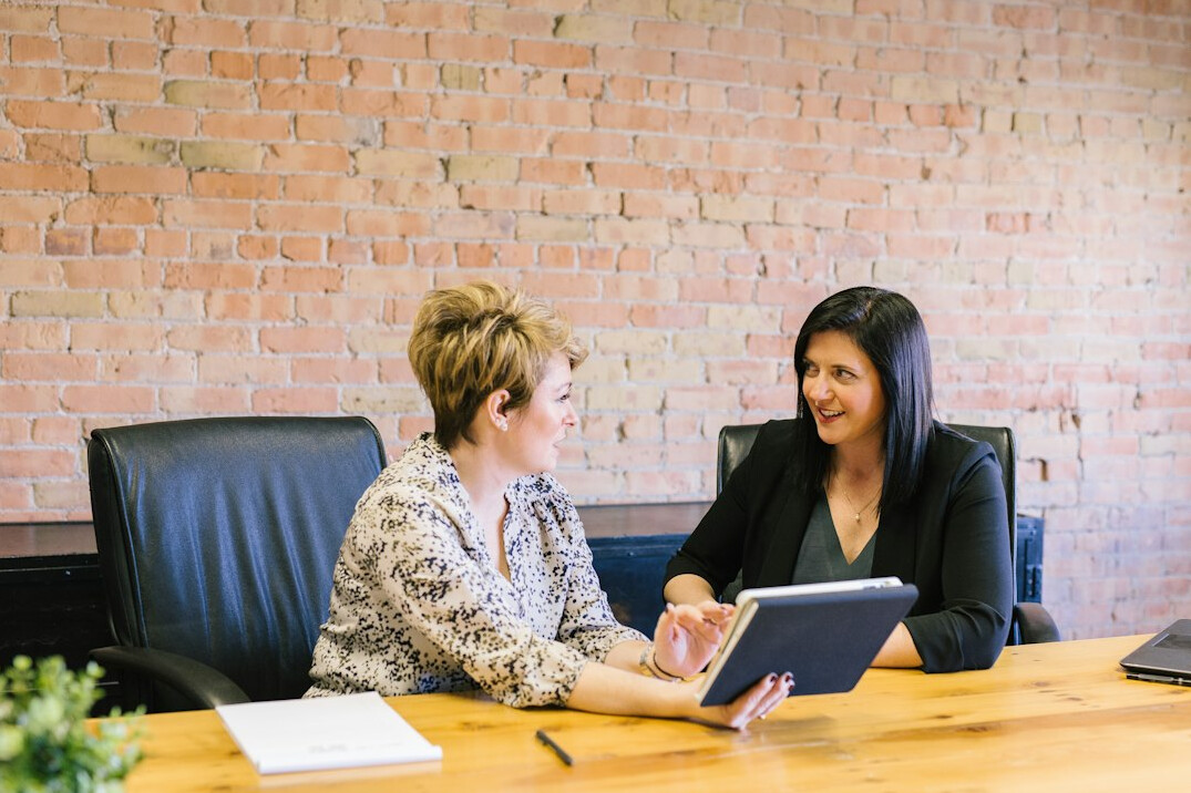 executive coaching session