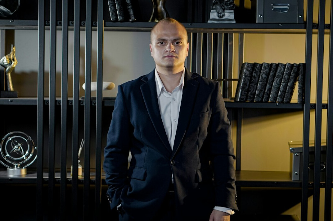 confident business leader
